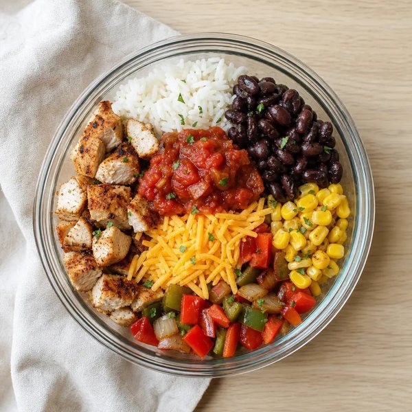 Chicken burrito bowls
