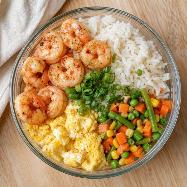 Shrimp fried rice